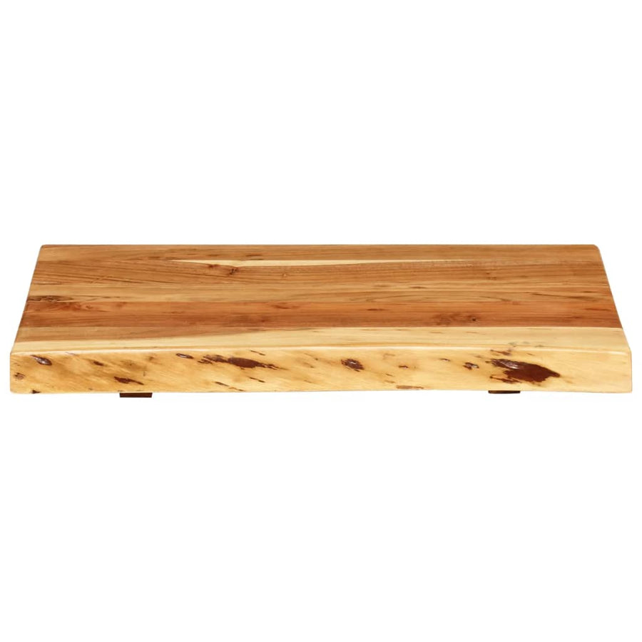 Wastafelblad 58X52X3,8 Cm Massief Acaciahout 1 58 x 52 x 3.8 cm