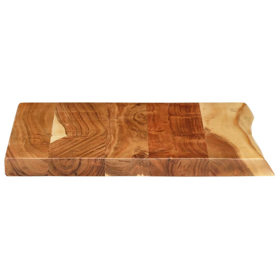 Wastafelblad 58X52X3,8 Cm Massief Acaciahout 1 58 x 52 x 3.8 cm