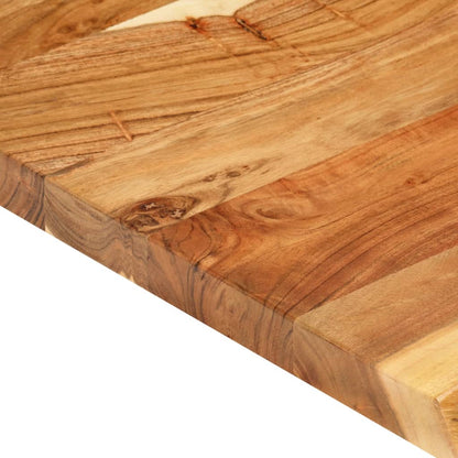 Wastafelblad 58X52X3,8 Cm Massief Acaciahout 1 58 x 52 x 3.8 cm
