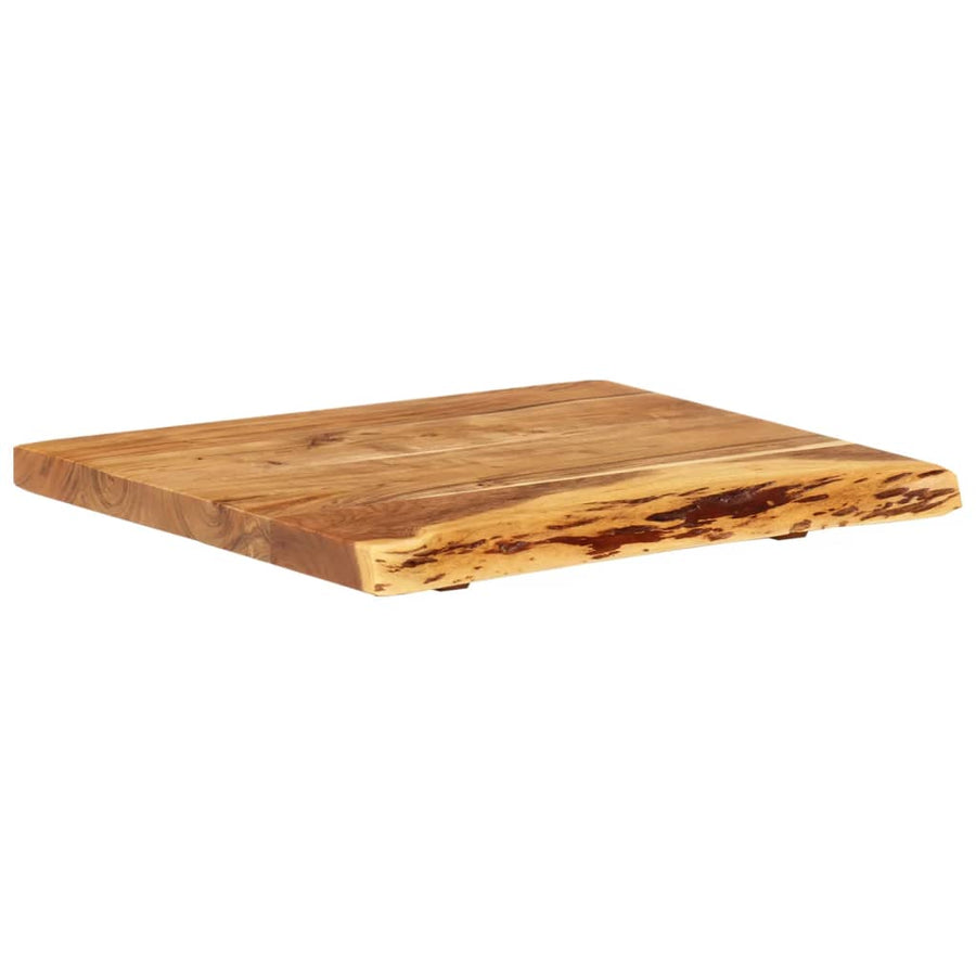 Wastafelblad 58X52X3,8 Cm Massief Acaciahout 1 58 x 52 x 3.8 cm