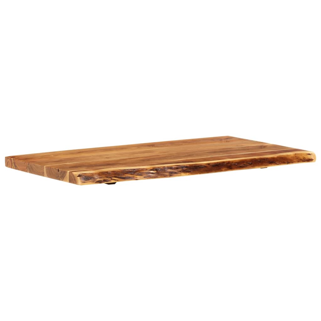 Wastafelblad 100X52X3,8 Cm Massief Acaciahout 100 x 52 x 3.8 cm