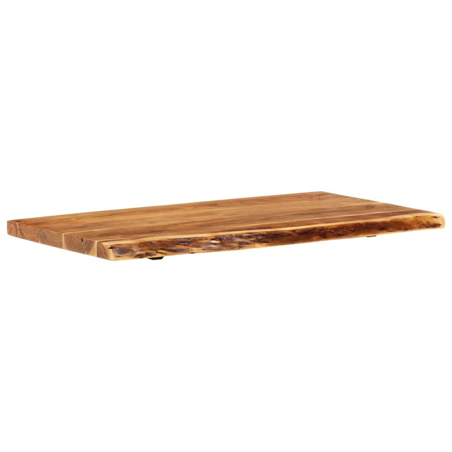 Wastafelblad 100X52X3,8 Cm Massief Acaciahout 100 x 52 x 3.8 cm
