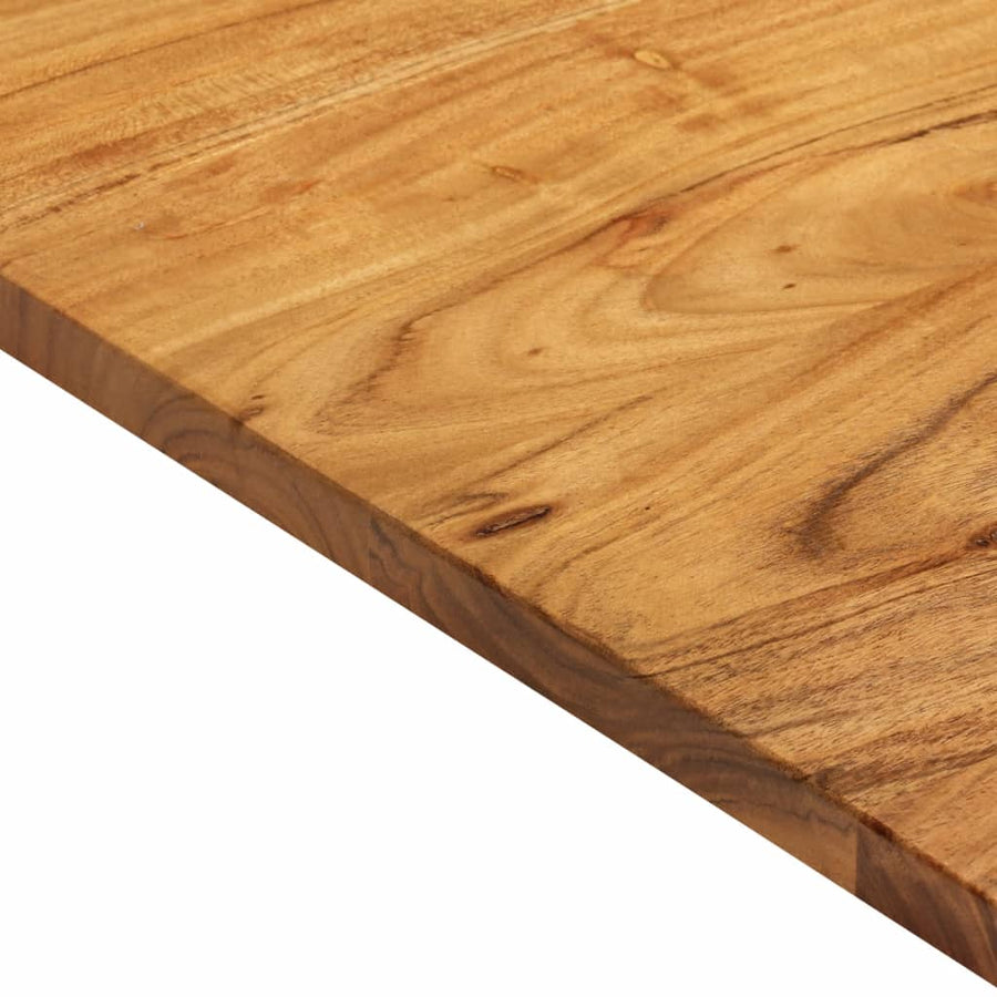 Wastafelblad 114X52X2,5 Cm Massief Acaciahout 114 x 52 x 2.5 cm