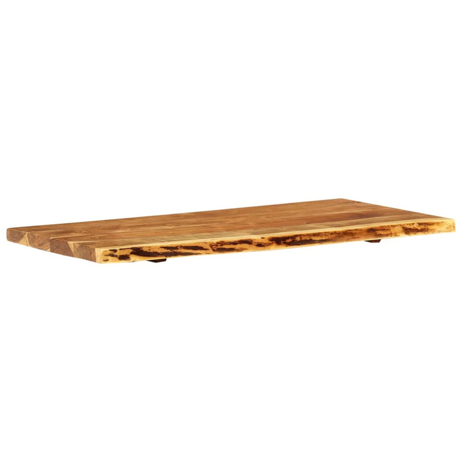 Wastafelblad Massief Acaciahout 114 x 52 x 4 cm