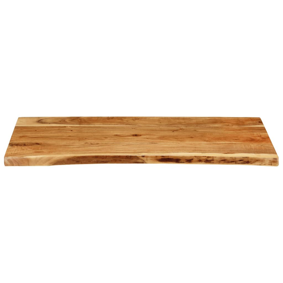 Wastafelblad Massief Acaciahout 114 x 52 x 4 cm