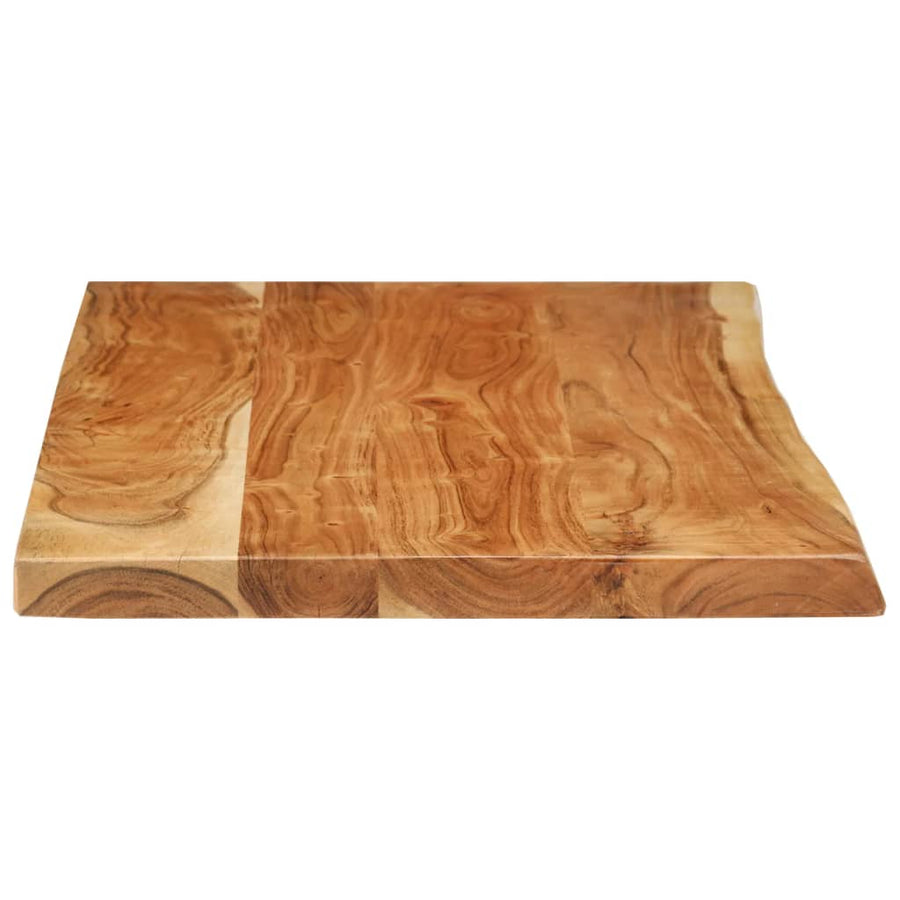 Wastafelblad Massief Acaciahout 114 x 52 x 4 cm
