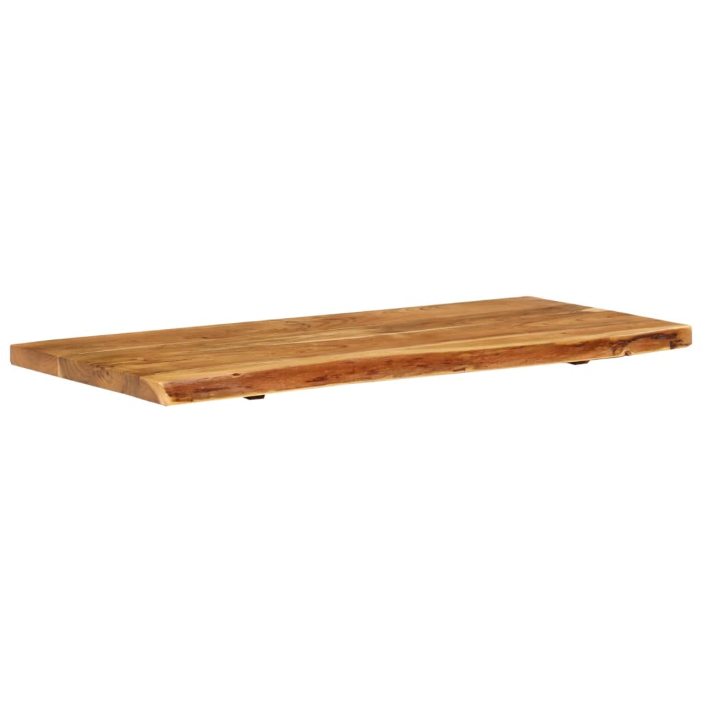 Wastafelblad Massief Acaciahout 114 x 52 x 4 cm