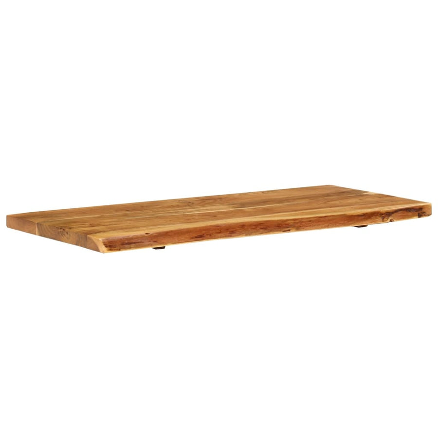 Wastafelblad Massief Acaciahout 114 x 52 x 4 cm