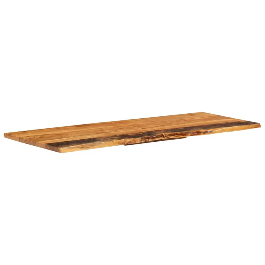 Wastafelblad 140X52X2,5 Cm Massief Acaciahout 140 x 52 x 2.5 cm