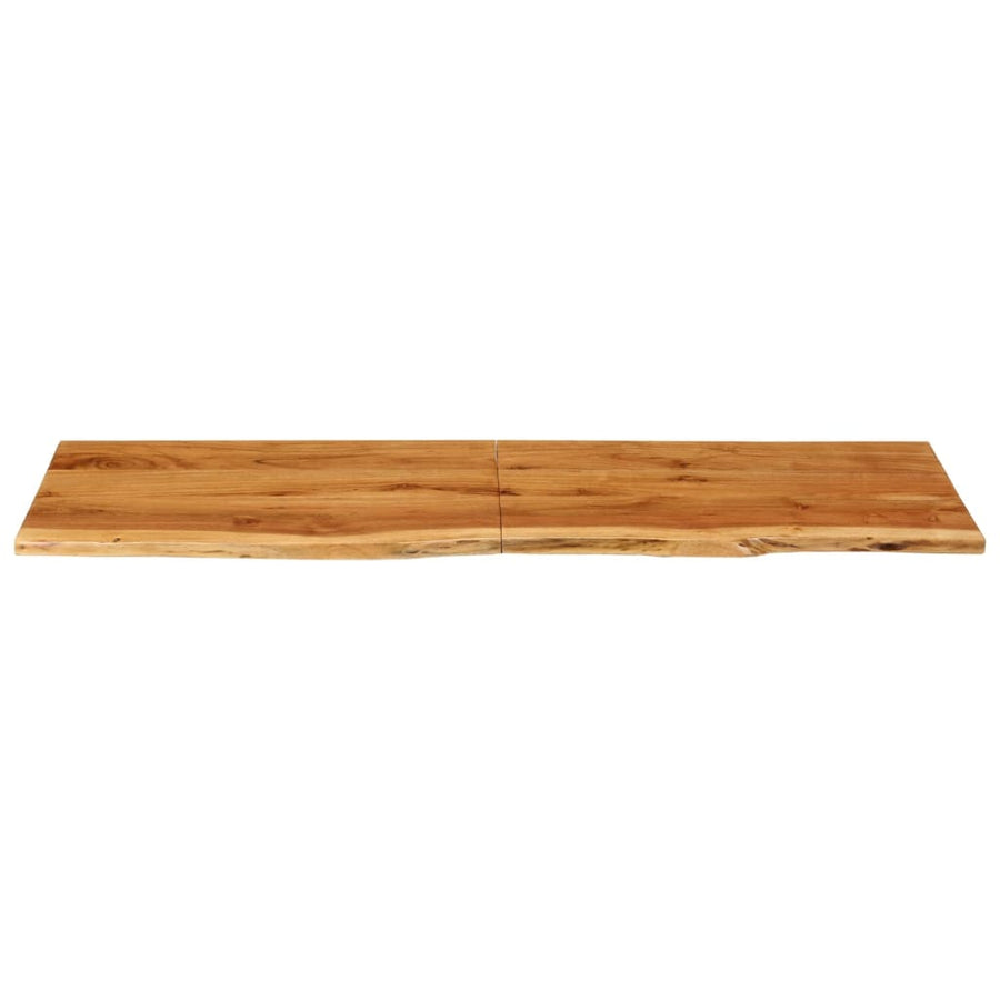 Wastafelblad 140X52X2,5 Cm Massief Acaciahout 140 x 52 x 2.5 cm