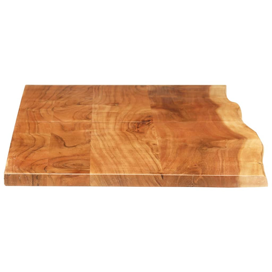Wastafelblad 140X52X2,5 Cm Massief Acaciahout 140 x 52 x 2.5 cm