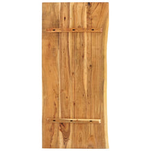 Wastafelblad 140X52X3,8 Cm Massief Acaciahout 140 x 52 x 3.8 cm