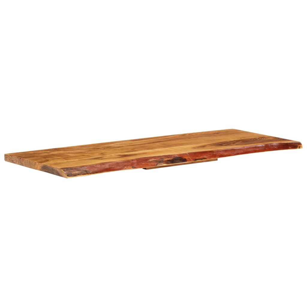 Wastafelblad 140X52X3,8 Cm Massief Acaciahout 140 x 52 x 3.8 cm
