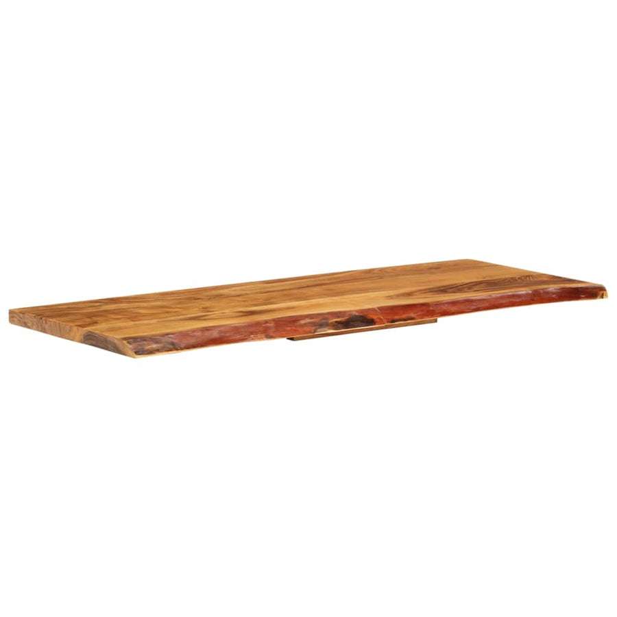 Wastafelblad 140X52X3,8 Cm Massief Acaciahout 140 x 52 x 3.8 cm