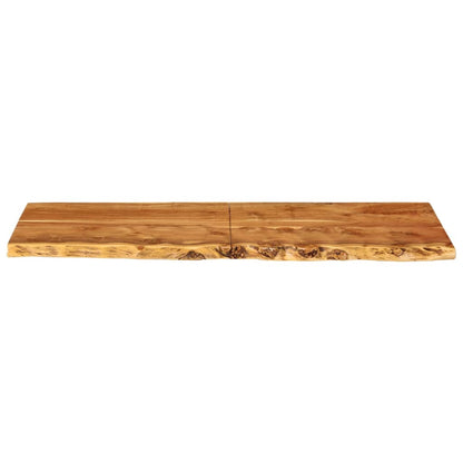 Wastafelblad 140X52X3,8 Cm Massief Acaciahout 140 x 52 x 3.8 cm
