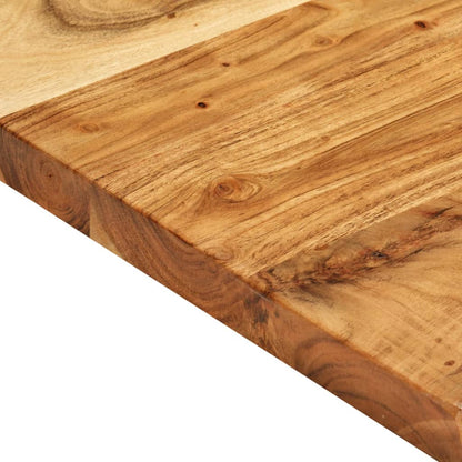 Wastafelblad 140X52X3,8 Cm Massief Acaciahout 140 x 52 x 3.8 cm