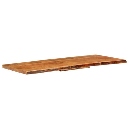 Wastafelblad 140X52X3,8 Cm Massief Acaciahout 140 x 52 x 3.8 cm