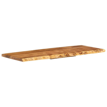 Wastafelblad 140X52X3,8 Cm Massief Acaciahout 140 x 52 x 3.8 cm
