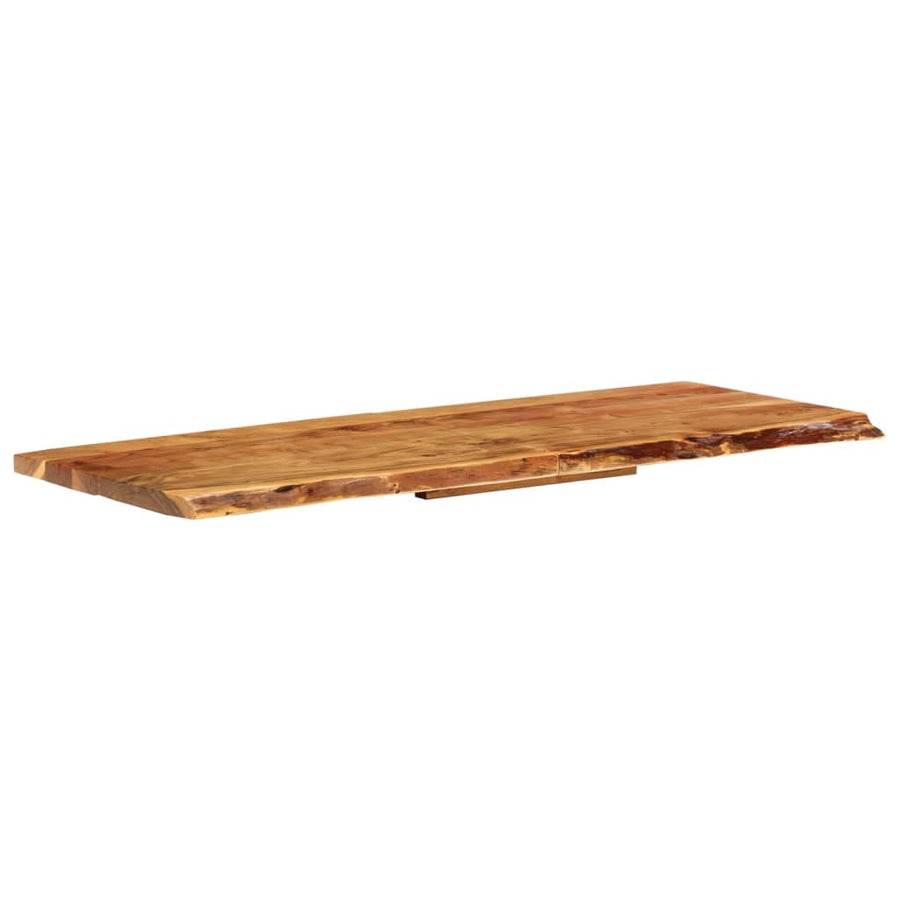 Wastafelblad 140X52X3,8 Cm Massief Acaciahout 140 x 52 x 3.8 cm