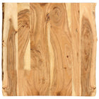 Tabletop 58x(50-60)x2.5 cm solid acacia wood