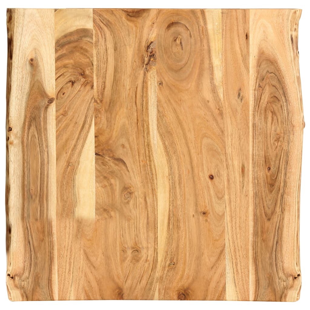 Tafelblad 58X(50-60)X2,5 Cm Massief Acaciahout 58 x 60 x 2.5 cm