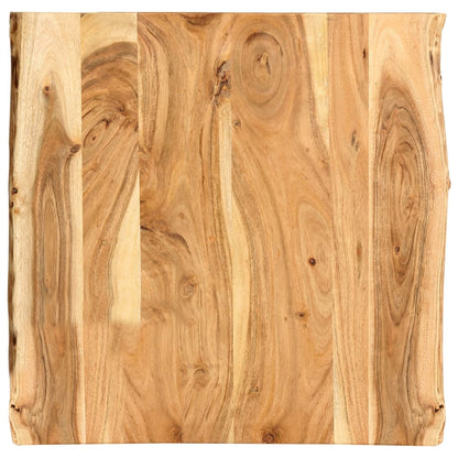 Tafelblad 58X(50-60)X2,5 Cm Massief Acaciahout 58 x 60 x 2.5 cm