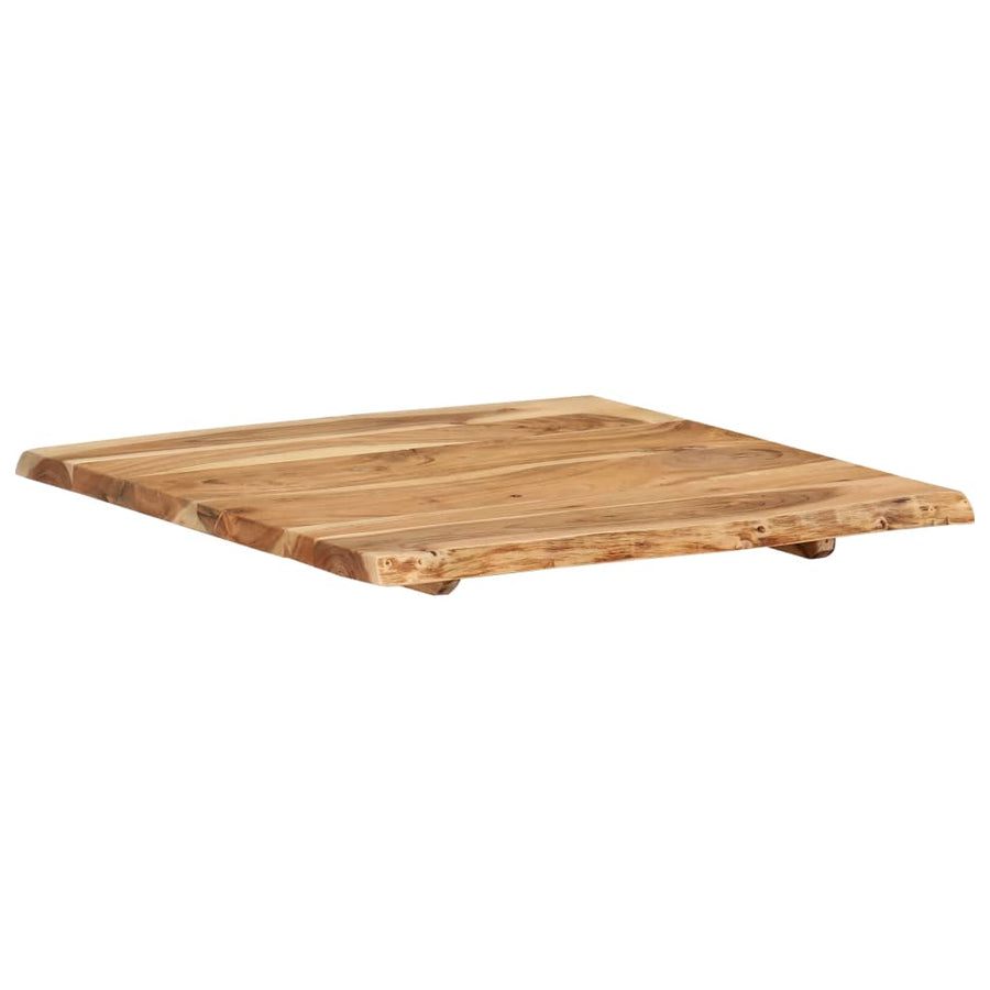 Tafelblad 58X(50-60)X2,5 Cm Massief Acaciahout 58 x 60 x 2.5 cm