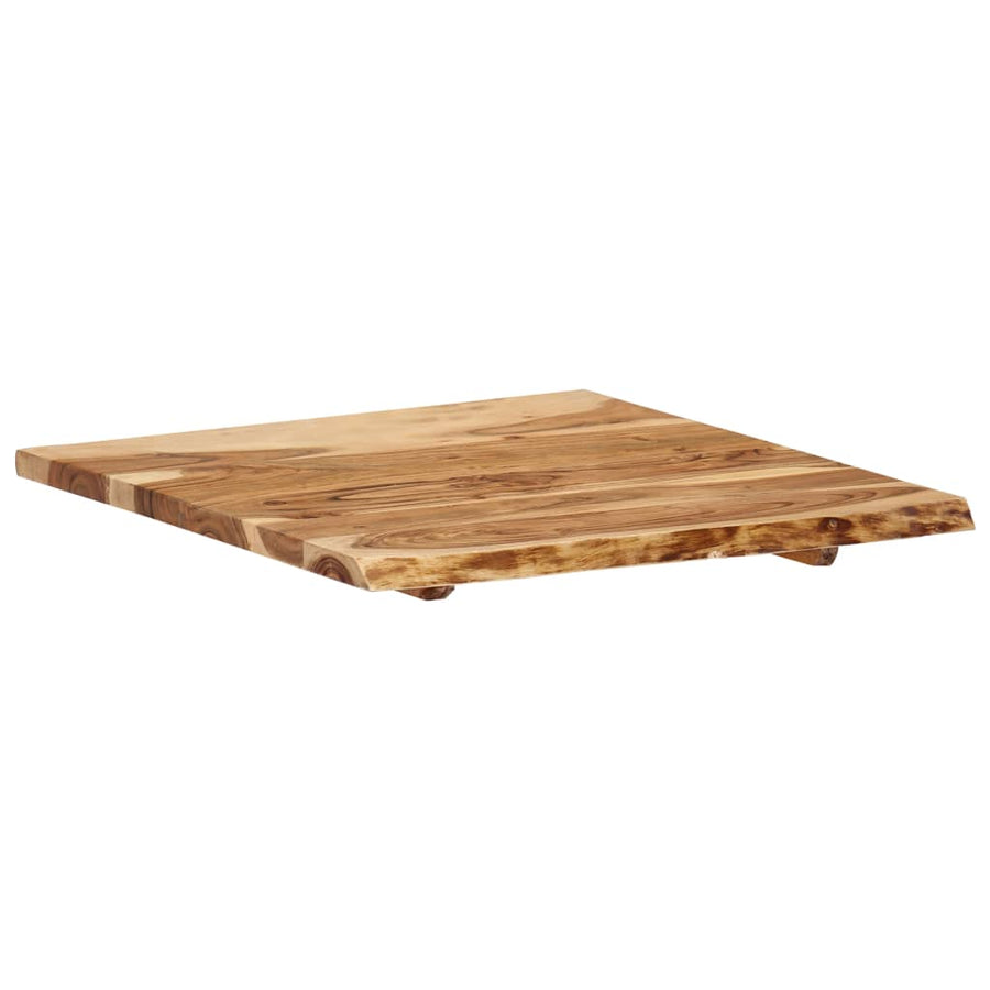 Tafelblad 58X(50-60)X2,5 Cm Massief Acaciahout 58 x 60 x 2.5 cm