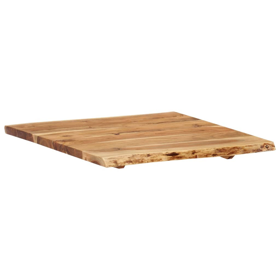 Tafelblad 58X(50-60)X2,5 Cm Massief Acaciahout 58 x 60 x 2.5 cm