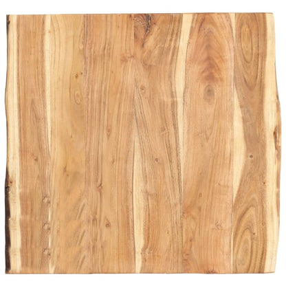 Tafelblad 58X(50-60)X3,8 Cm Massief Acaciahout 58 x 60 x 3.8 cm