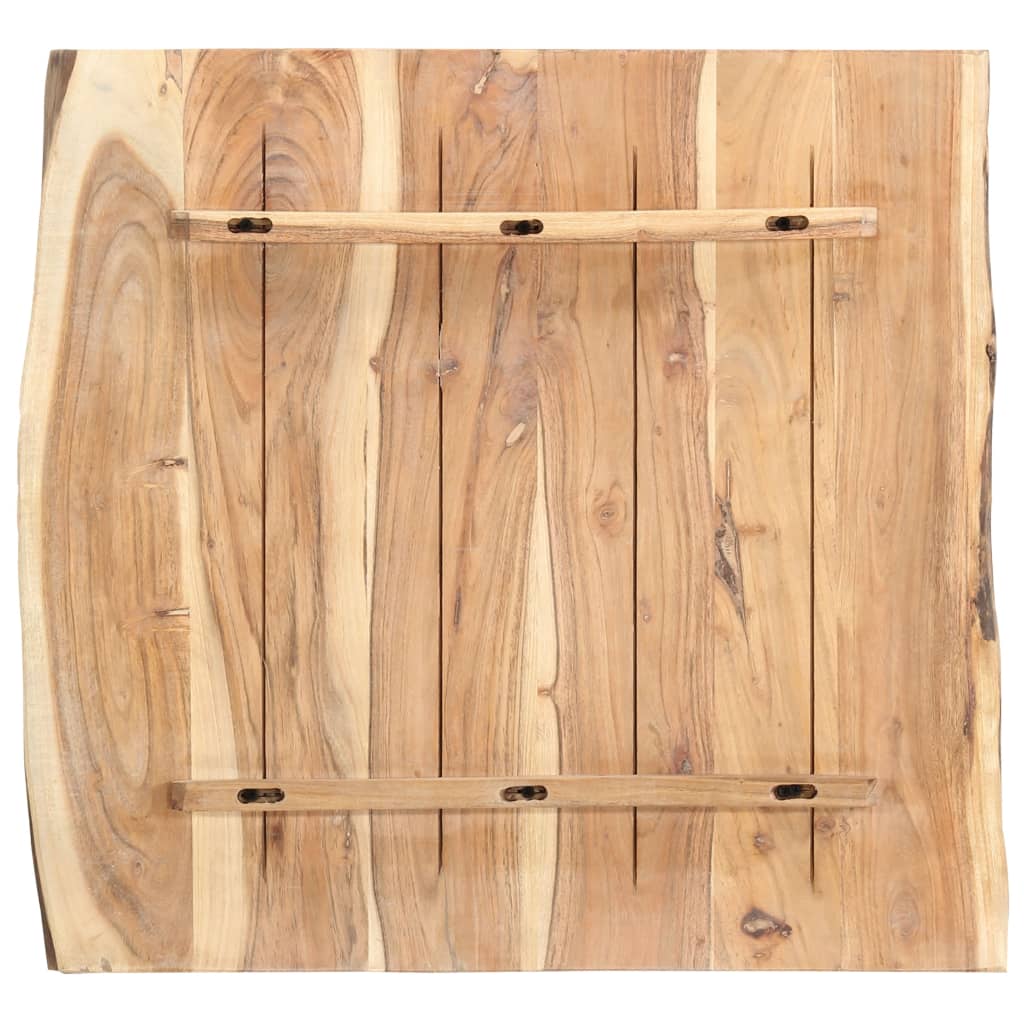 Tafelblad 58X(50-60)X3,8 Cm Massief Acaciahout 58 x 60 x 3.8 cm
