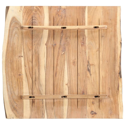 Tafelblad 58X(50-60)X3,8 Cm Massief Acaciahout 58 x 60 x 3.8 cm
