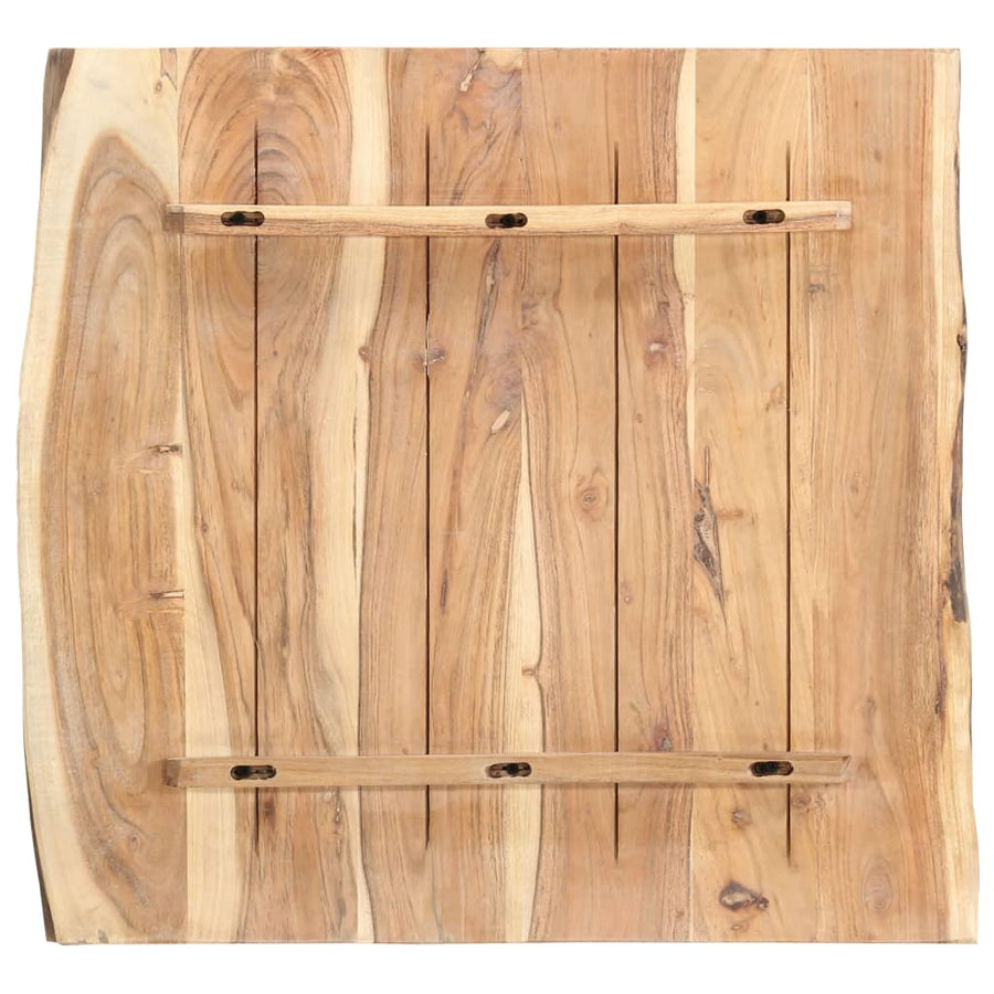Tafelblad 58X(50-60)X3,8 Cm Massief Acaciahout 58 x 60 x 3.8 cm