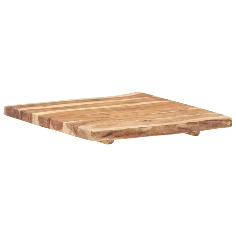 Tafelblad 58X(50-60)X3,8 Cm Massief Acaciahout 58 x 60 x 3.8 cm