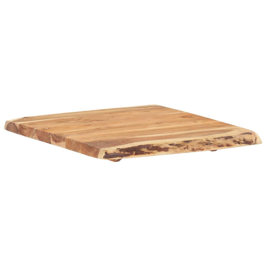 Tafelblad 58X(50-60)X3,8 Cm Massief Acaciahout 58 x 60 x 3.8 cm