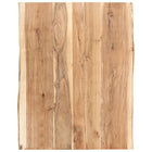Tabletop 80x(50-60)x3.8 cm solid acacia wood