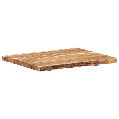 Tafelblad 80X(50-60)X3,8 Cm Massief Acaciahout 80 x 60 x 3.8 cm