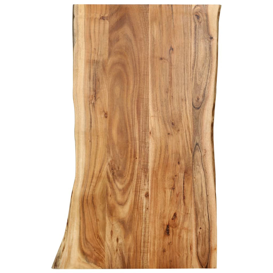 Tafelblad 00X(50-60)X2,5 Cm Massief Acaciahout 100 x 60 x 2.5 cm