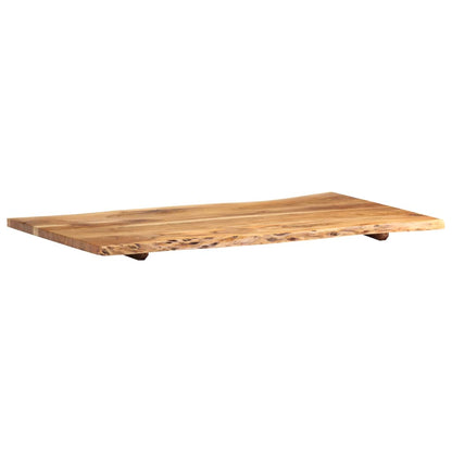 Tafelblad 00X(50-60)X2,5 Cm Massief Acaciahout 100 x 60 x 2.5 cm