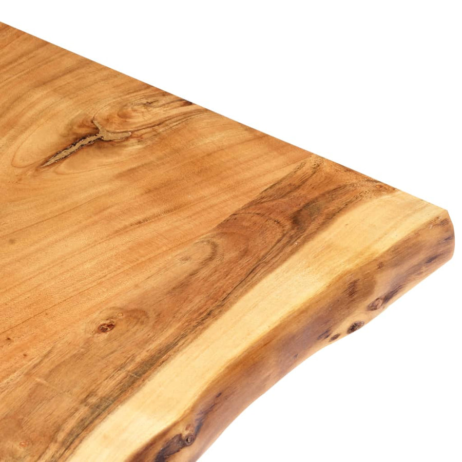 Tafelblad 00X(50-60)X3,8 Cm Massief Acaciahout 100 x 60 x 3.8 cm