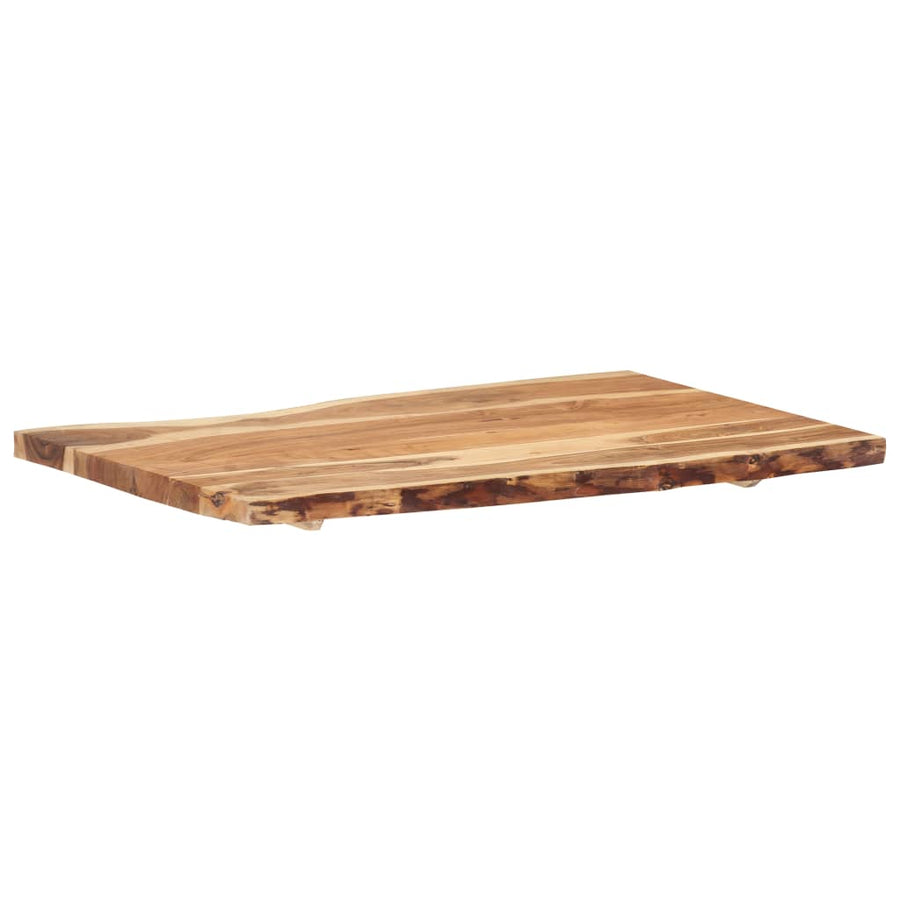 Tafelblad 00X(50-60)X3,8 Cm Massief Acaciahout 100 x 60 x 3.8 cm
