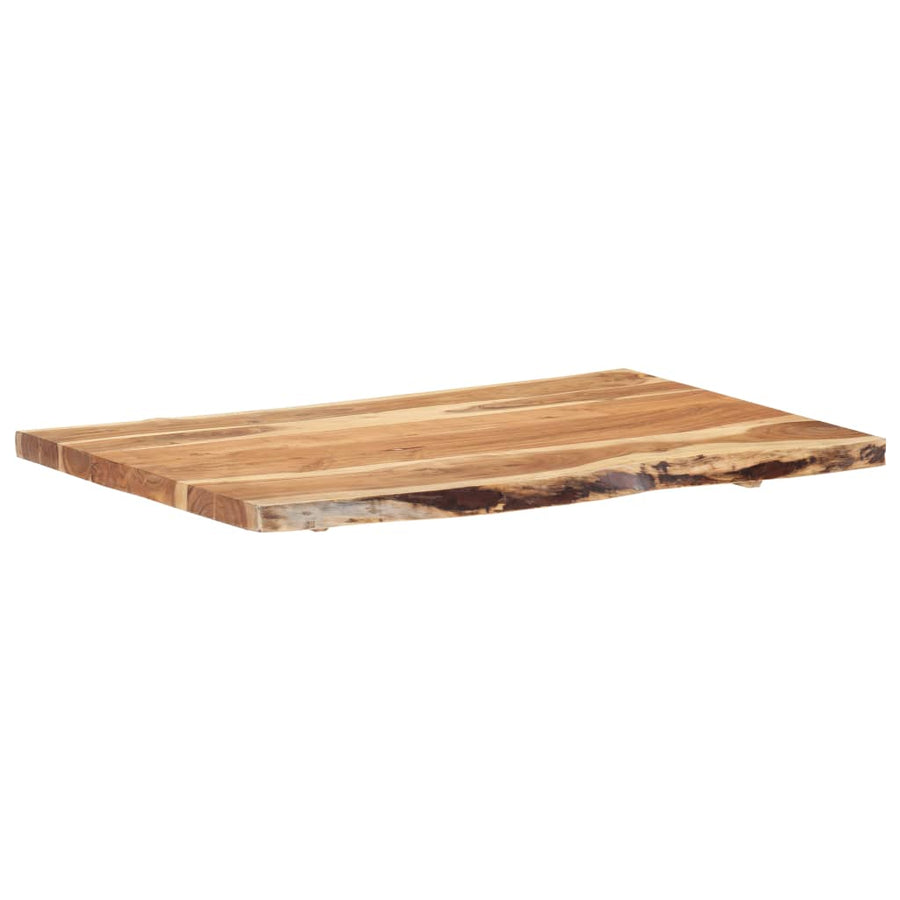 Tafelblad 00X(50-60)X3,8 Cm Massief Acaciahout 100 x 60 x 3.8 cm