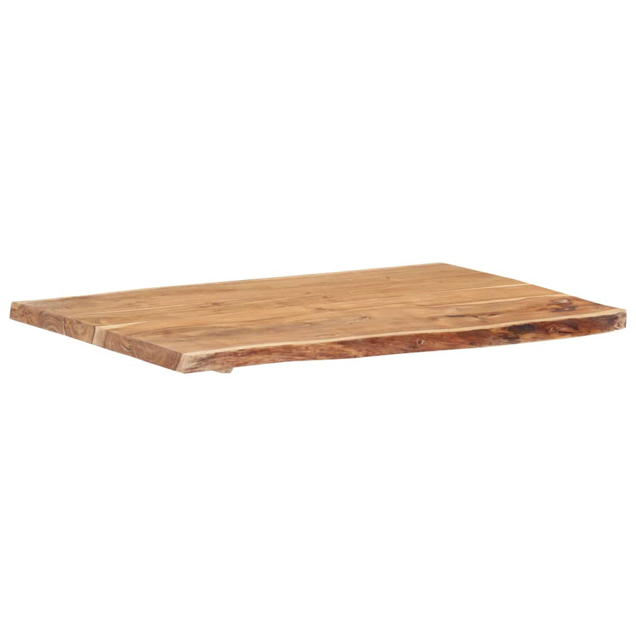 Tafelblad 00X(50-60)X3,8 Cm Massief Acaciahout 100 x 60 x 3.8 cm