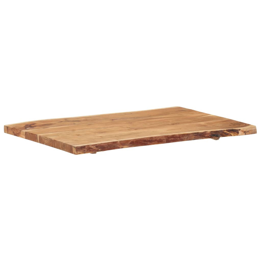 Tafelblad 00X(50-60)X3,8 Cm Massief Acaciahout 100 x 60 x 3.8 cm