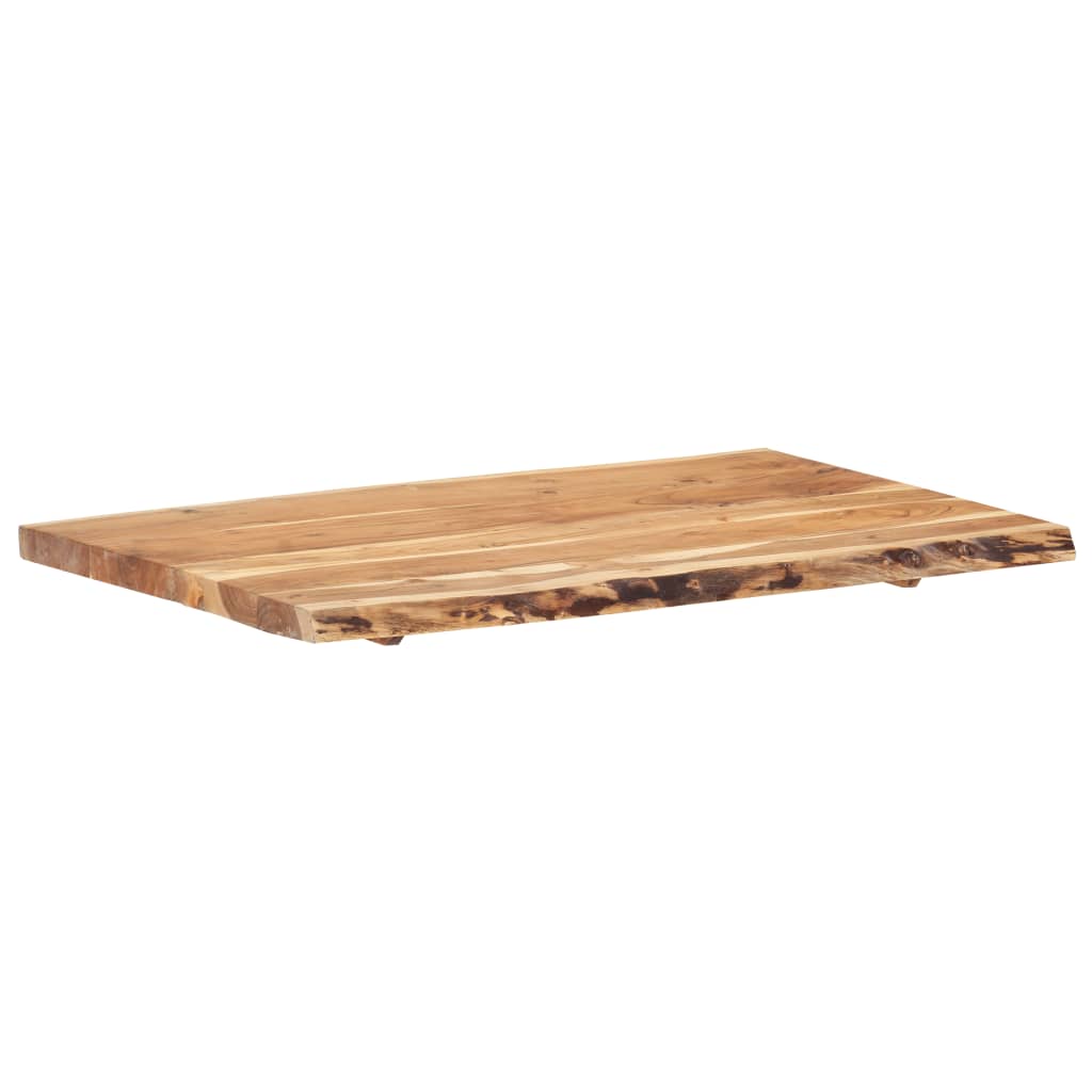 Tafelblad 00X(50-60)X3,8 Cm Massief Acaciahout 100 x 60 x 3.8 cm