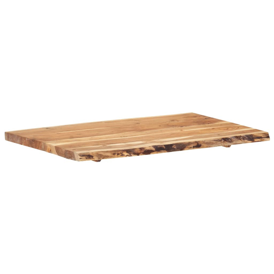 Tafelblad 00X(50-60)X3,8 Cm Massief Acaciahout 100 x 60 x 3.8 cm