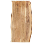 Tafelblad massief acaciahout 118x50-60 cm