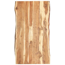 Tafelblad 8X(50-60)X3,8 Cm Massief Acaciahout 118 x 60 x 3.8 cm