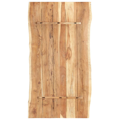 Tafelblad 8X(50-60)X3,8 Cm Massief Acaciahout 118 x 60 x 3.8 cm