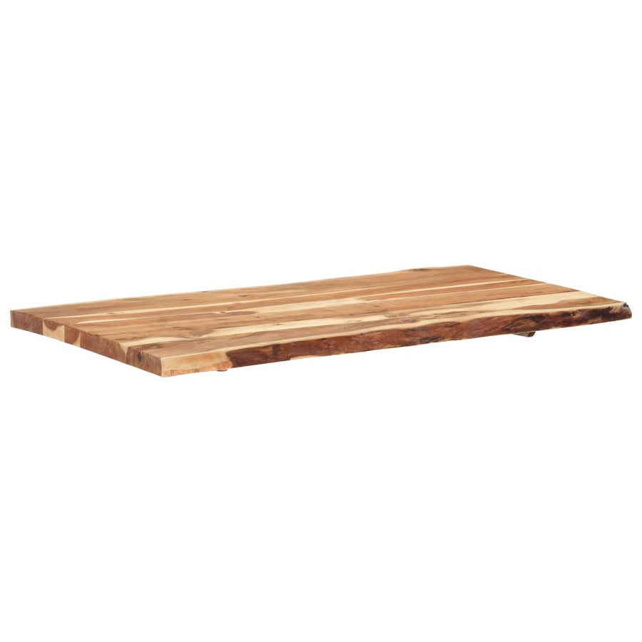 Tafelblad 8X(50-60)X3,8 Cm Massief Acaciahout 118 x 60 x 3.8 cm